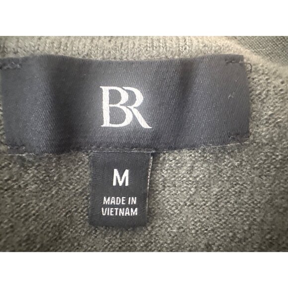 Banana Republic Medium Merino Wool Sage Green Collared Pullover Sweater - Picture 3 of 12